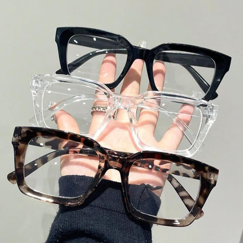 Spykay™ EG26741 Simple Anti-blue Light Square Frame Stylish Glasses - image 2