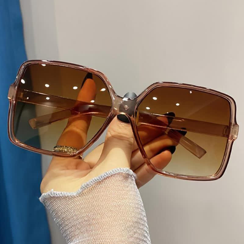 Spykay™ SG60750 Square Frame Vintage Oversized Sunglasses - image 16