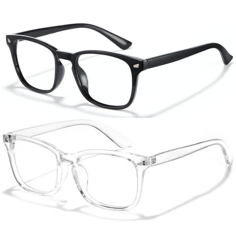 Spykay™ EG26743 Fashion Lightweight Simple Anti-blue Light Square Frame Glasses - image 1
