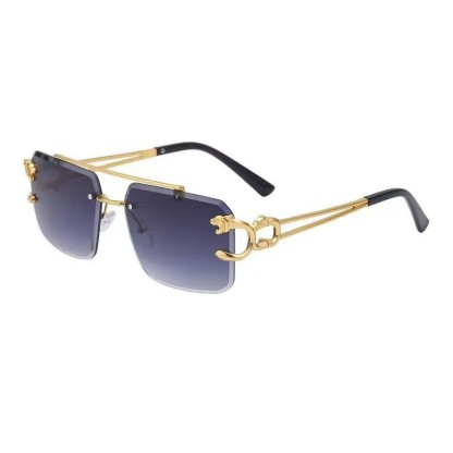 Spykay™ SG60826 Men's Cool Rimless Leopard Frame Sunglasses - image 12