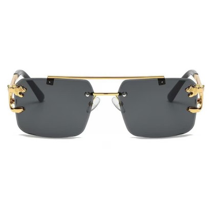 Spykay™ SG60826 Men's Cool Rimless Leopard Frame Sunglasses - image 7