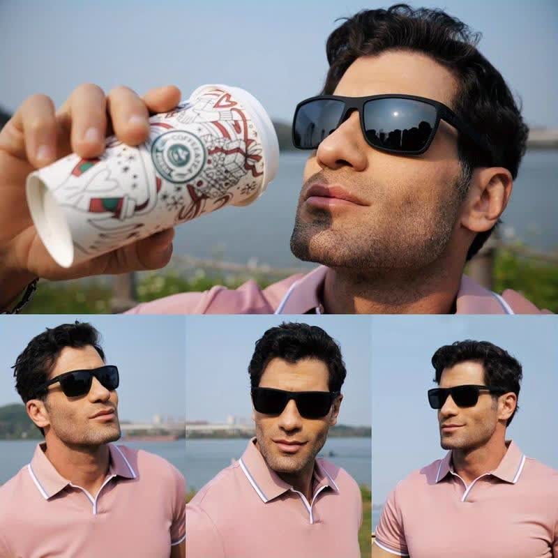 Spykay™ SG60720 Unisex Square Frames Outdoor Cycling Sports Polarized Sunglasses - image 6