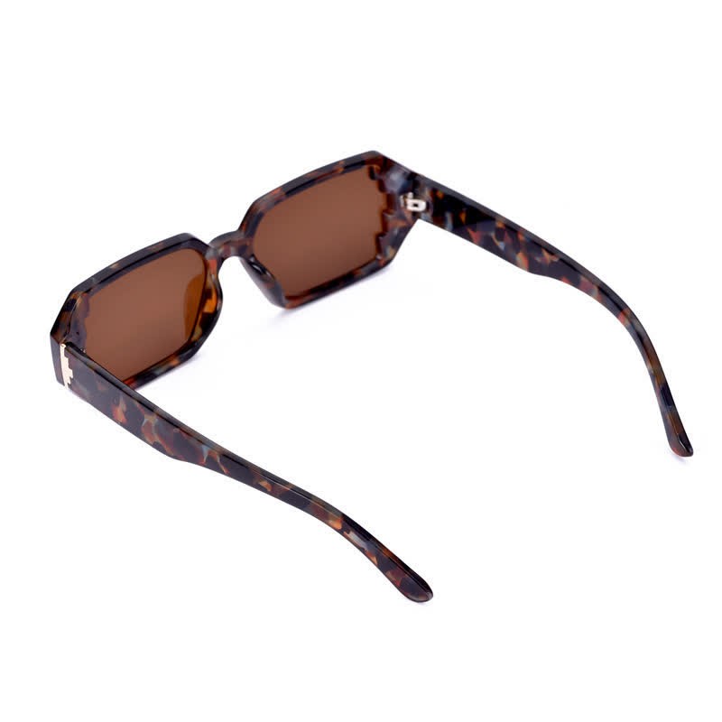 Spykay™ SG60689 Unisex Leopard Pattern Geometric Frame Sunglasses - image 3