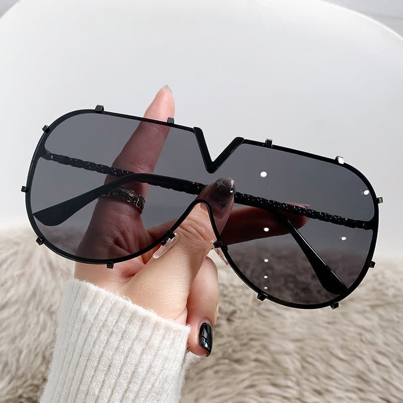 Spykay™ SG60833 'V' Design Hipster Aviator Sunglasses