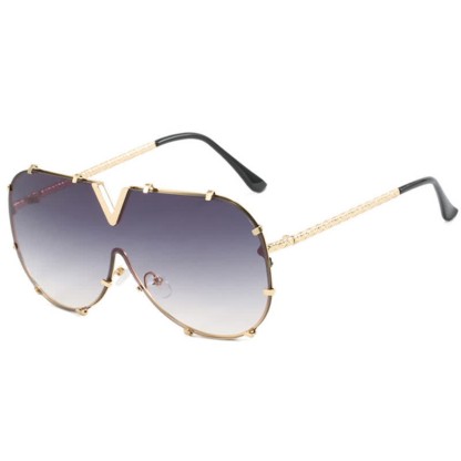 Spykay™ SG60833 'V' Design Hipster Aviator Sunglasses