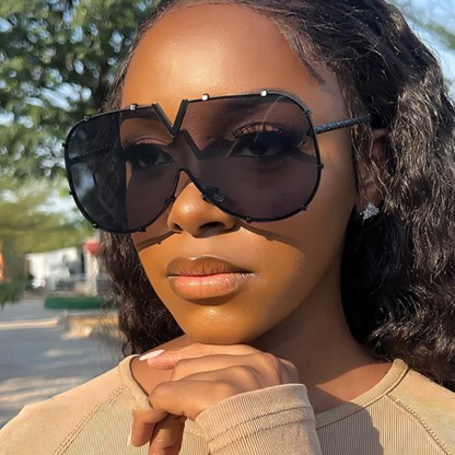 Spykay™ SG60833 'V' Design Hipster Aviator Sunglasses