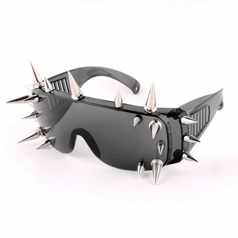 Spykay™ SG60834 Rivet Decor Y2K Cyberpunk Hipster Sunglasses - image 7