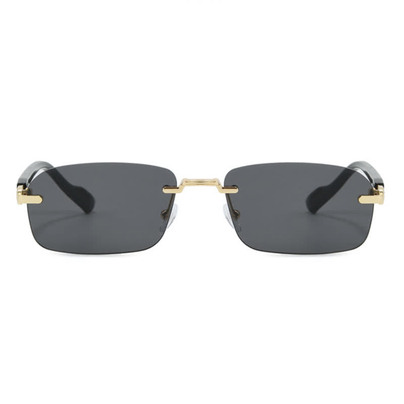 Spykay™ SG60831 Women's Rectangle Frame Rimless Sunglasses