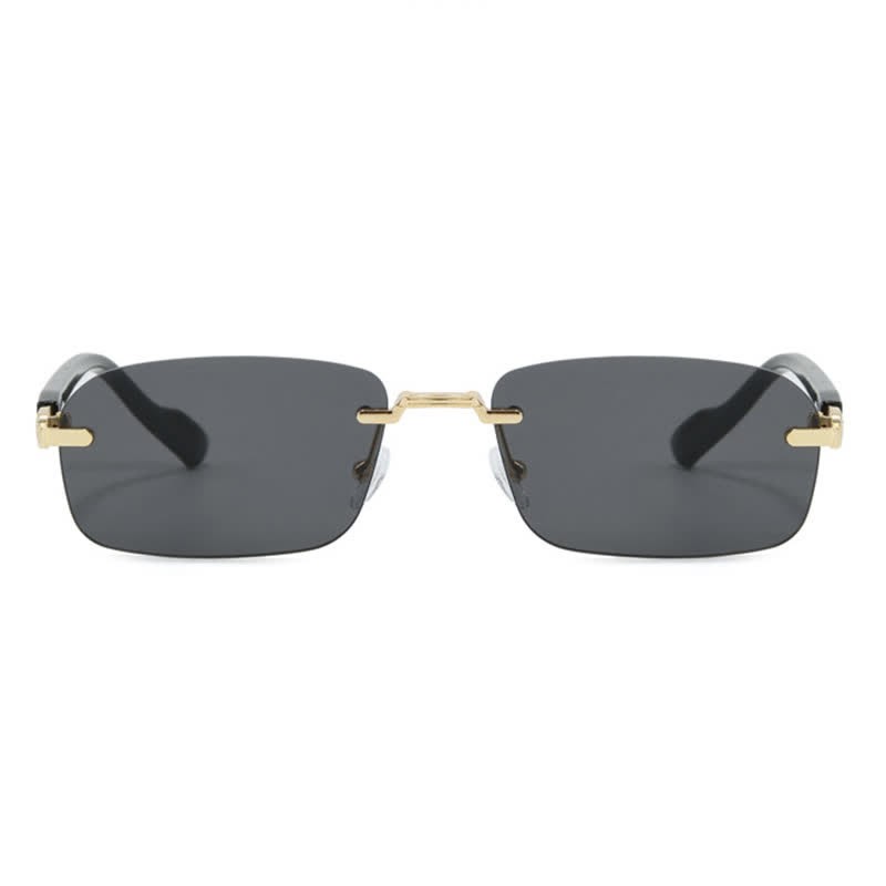 Spykay™ SG60831 Women's Rectangle Frame Rimless Sunglasses