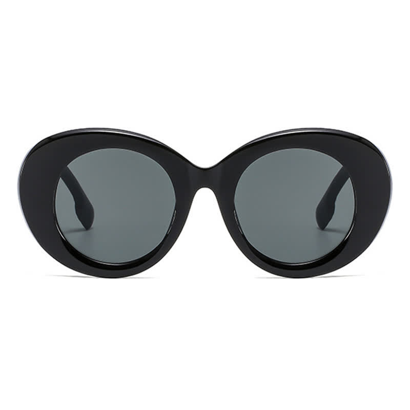 Spykay™ SG60829 Round Thick Frame Hipster Oversized Sunglasses