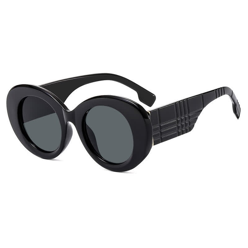 Spykay™ SG60829 Round Thick Frame Hipster Oversized Sunglasses