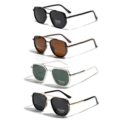 Spykay™ SG60733 Geometric Frame Double Bridges Driving Polarized Sunglasses - image 2