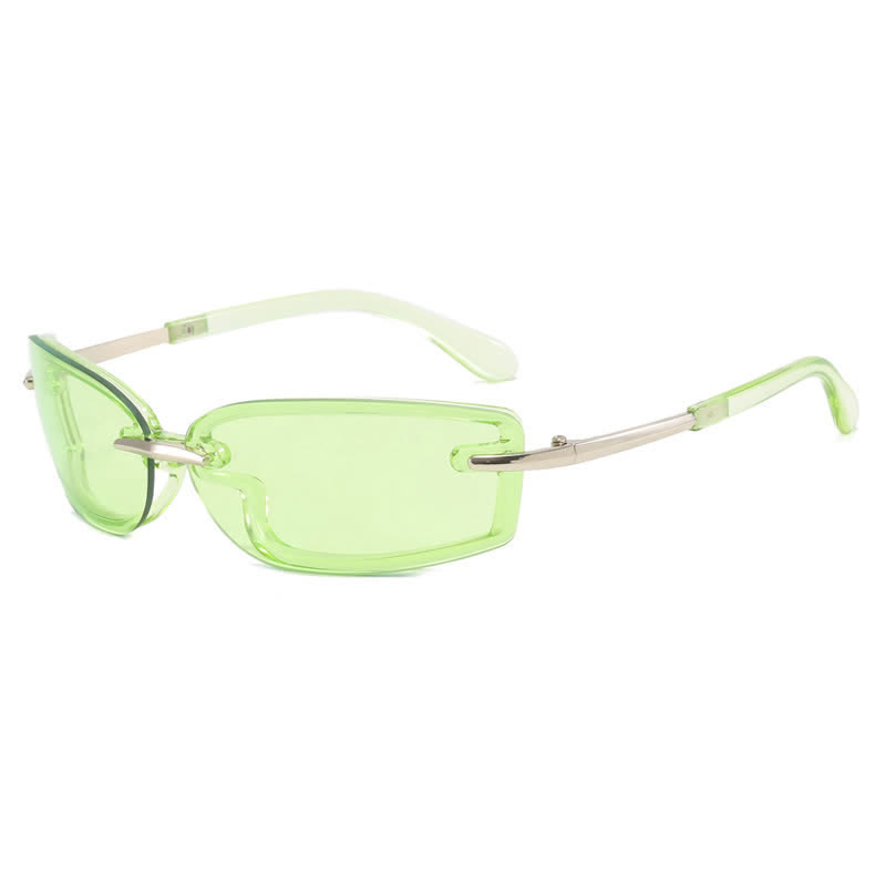 Spykay™ SG60850 Y2K Rimless Rectangle Frame Sunglasses - image 4