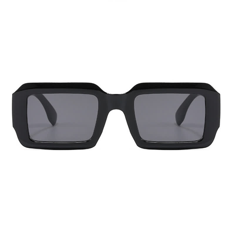 Spykay™ SG60843 Fashion Simple Rectangle Thick Frame Sunglasses