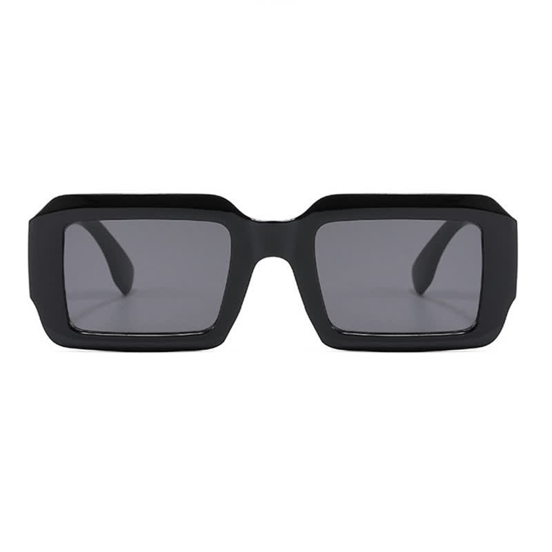 Spykay™ SG60843 Fashion Simple Rectangle Thick Frame Sunglasses