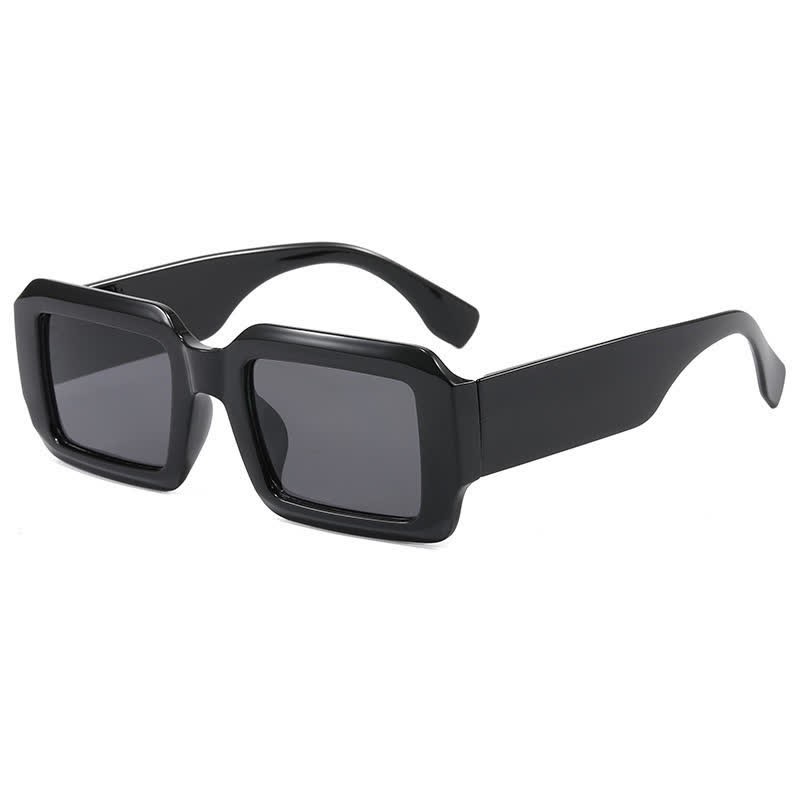 Spykay™ SG60843 Fashion Simple Rectangle Thick Frame Sunglasses