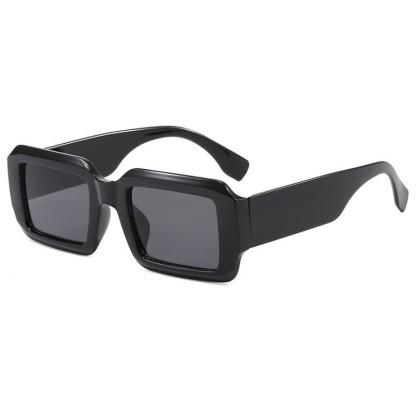 Spykay™ SG60843 Fashion Simple Rectangle Thick Frame Sunglasses