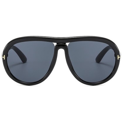 Spykay™ SG60858 Double Bridges 'T' Design Oversized Frame Hipster Aviator Sunglasses