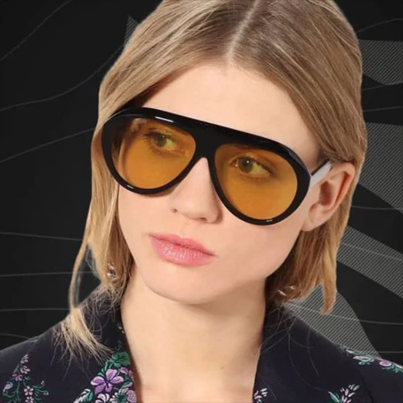 Spykay™ SG60857 Hipster Oversized Frame Aviator Sunglasses - image 3