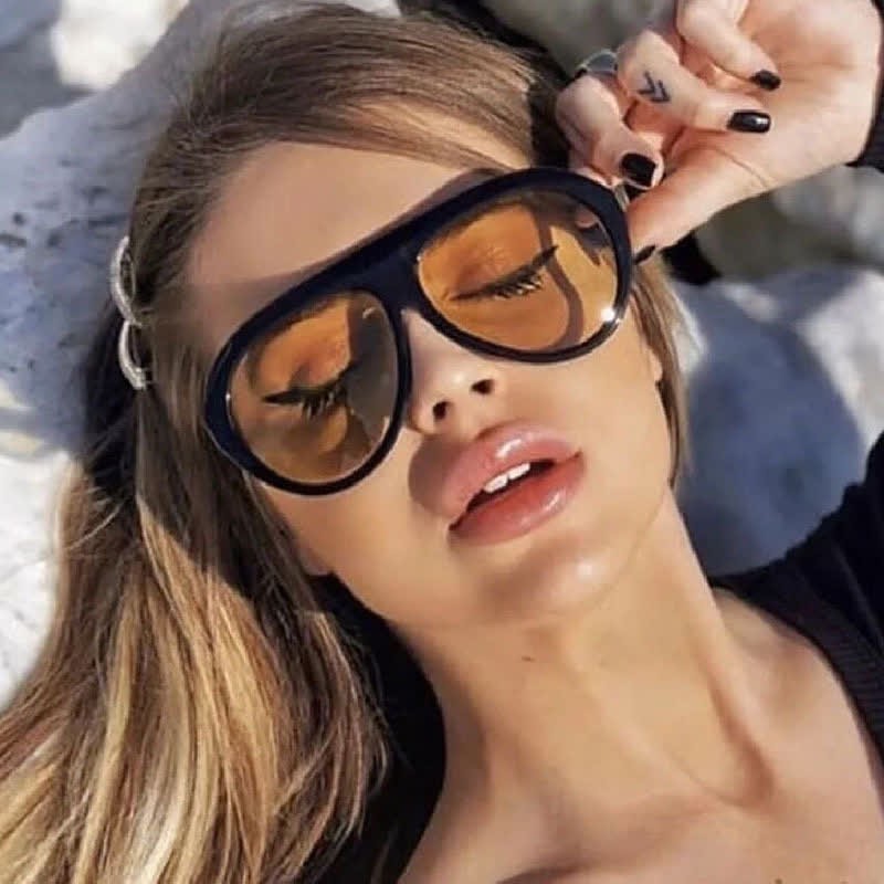 Spykay™ SG60857 Hipster Oversized Frame Aviator Sunglasses - image 1
