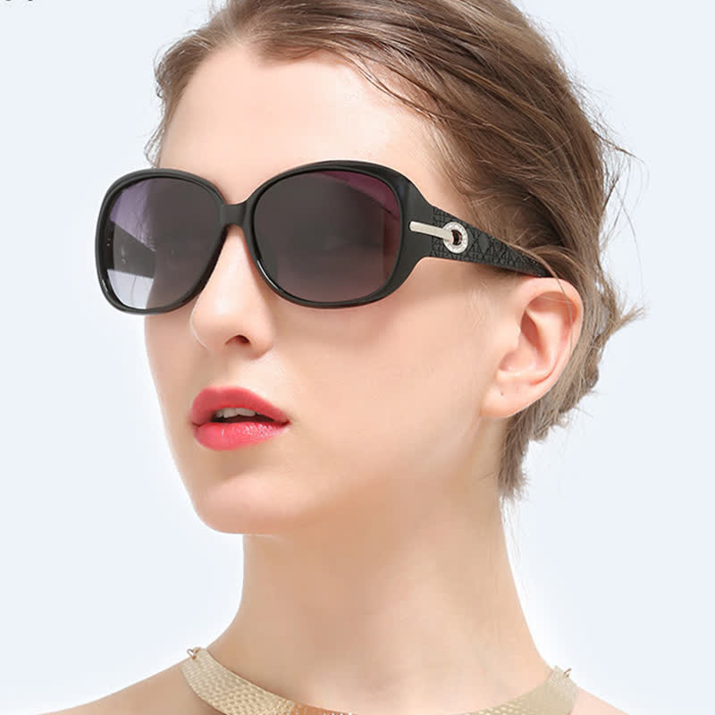Spykay™ SG60870 Vintage Oversized Square Frame Sunglasses