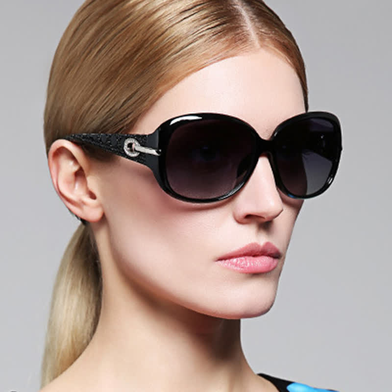 Spykay™ SG60870 Vintage Oversized Square Frame Sunglasses