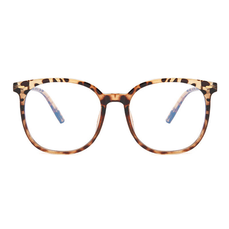 Spykay™ EG26768 Oversized Round Frame Anti-blue Light Classic Glasses