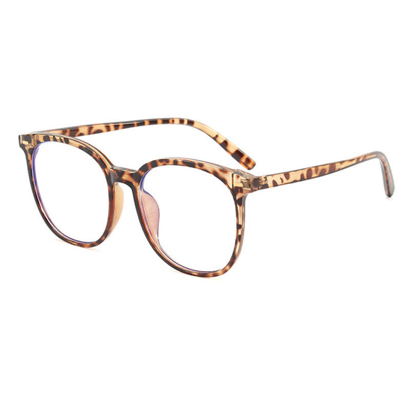 Spykay™ EG26768 Oversized Round Frame Anti-blue Light Classic Glasses