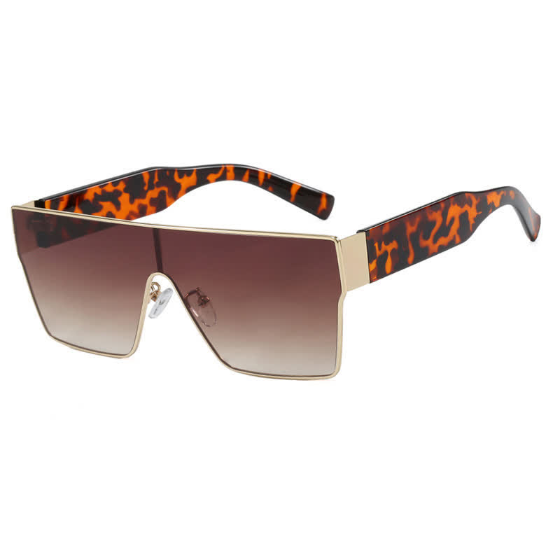 Spykay™ SG60880 One-piece Square Frame Oversized Sunglasses