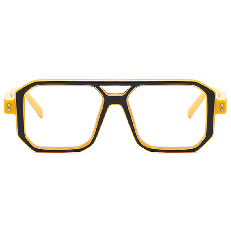 Spykay™ EG26772 Trendy Square Frame Double Bridges Glasses