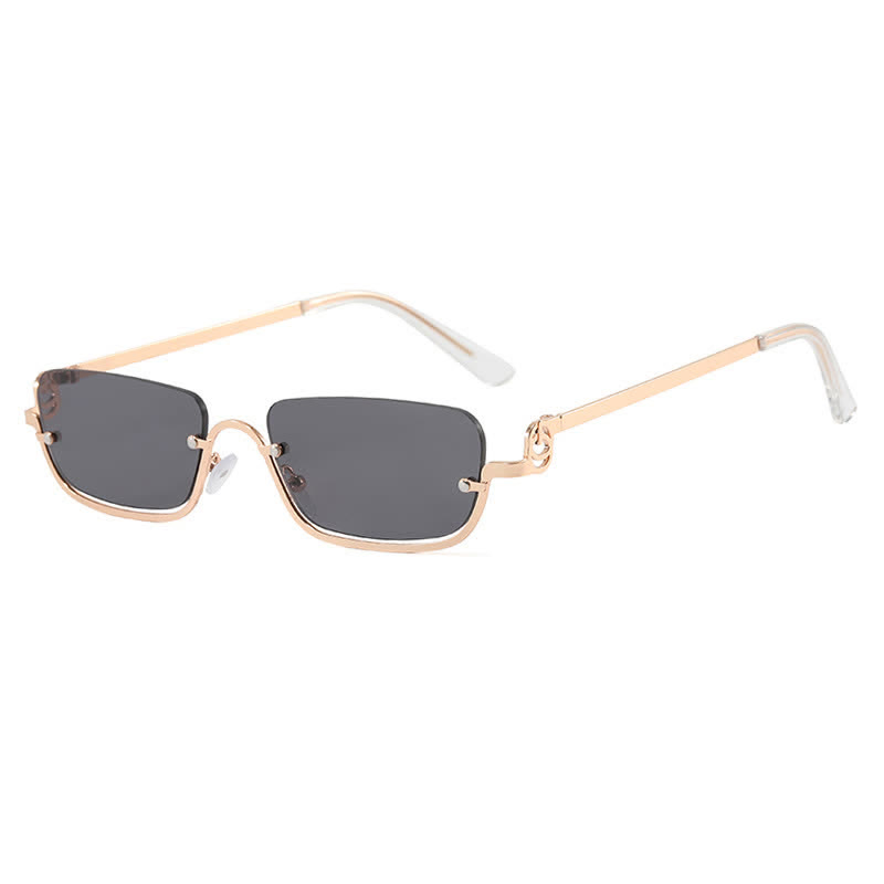 Spykay™ SG60874 Trendy Semi-Rimless Rectangle Frame Sunglasses - image 2