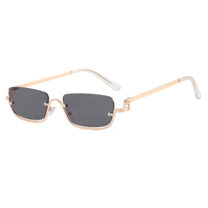 Spykay™ SG60874 Trendy Semi-Rimless Rectangle Frame Sunglasses - image 2