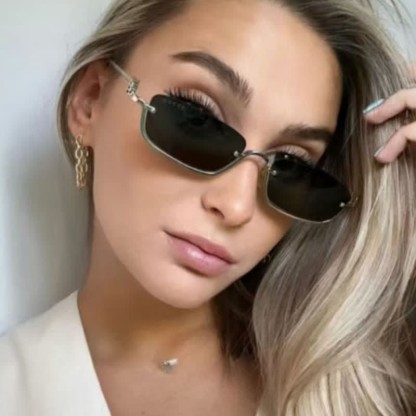 Spykay™ SG60874 Trendy Semi-Rimless Rectangle Frame Sunglasses - image 4