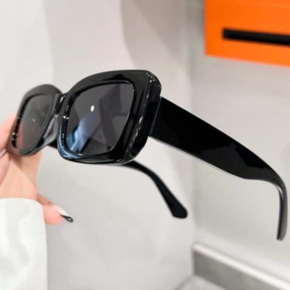 Spykay™ SG60843 Fashion Simple Rectangle Thick Frame Sunglasses