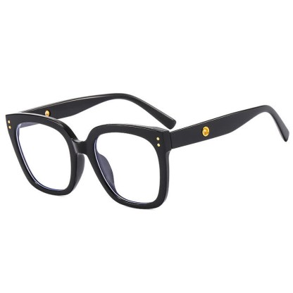 Spykay™ EG26773 Square Frame Oversized Hollow-out Anti-blue Light Glasses