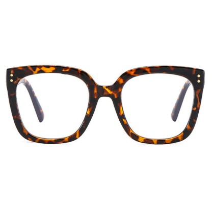Spykay™ EG26773 Square Frame Oversized Hollow-out Anti-blue Light Glasses