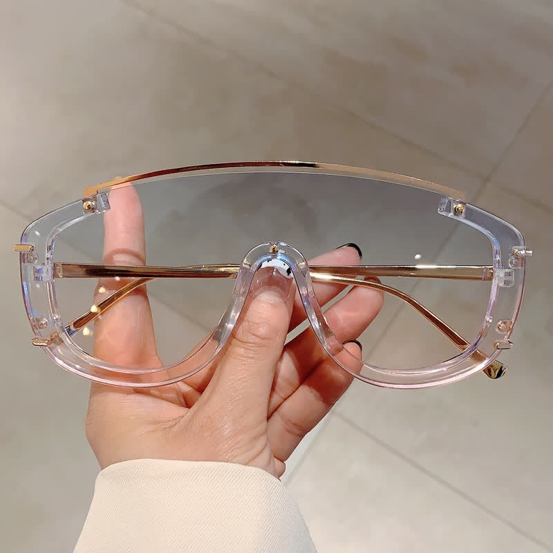 Spykay™ SG60885 One-piece Oversized Aviator Sunglasses - image 19