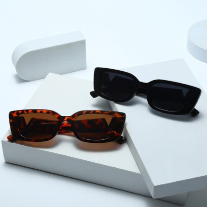 Spykay™ SG60890 Small Rectangle Frames 'V' Design Sunglasses