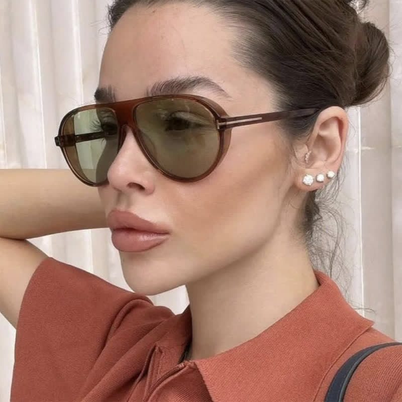 Spykay™ SG60891 Small Frames 'T' Design Aviator Sunglasses