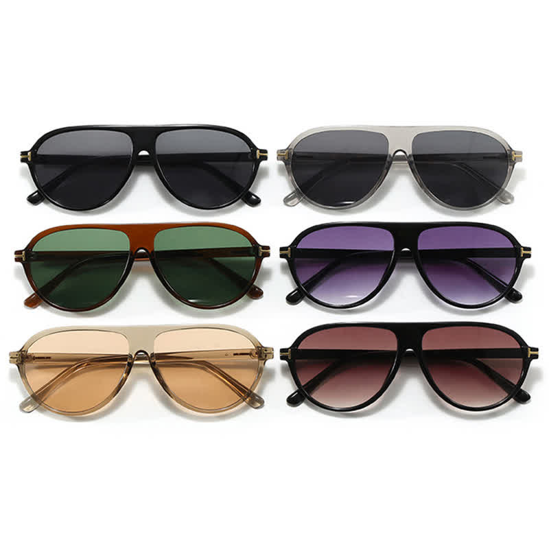 Spykay™ SG60891 Small Frames 'T' Design Aviator Sunglasses