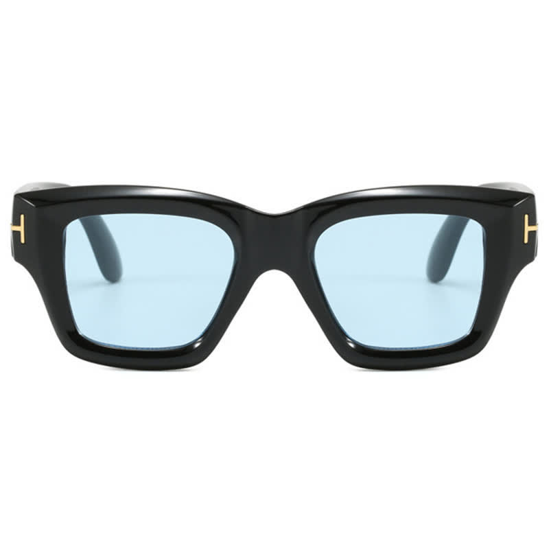 Spykay™ SG60897 Classic Unisex Square Frame 'T' Design Sunglasses