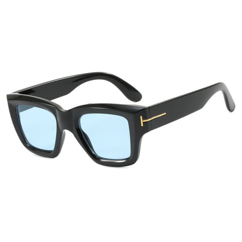 Spykay™ SG60897 Classic Unisex Square Frame 'T' Design Sunglasses