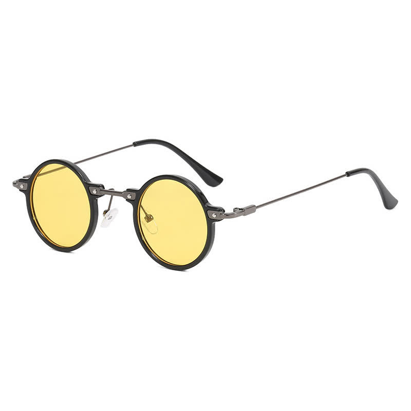 Spykay™ SG60899 Retro Punk Small Round Frame Classic Sunglasses