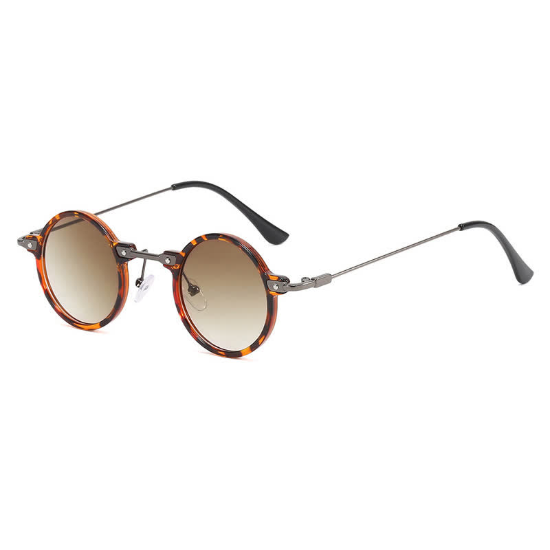 Spykay™ SG60899 Retro Punk Small Round Frame Classic Sunglasses