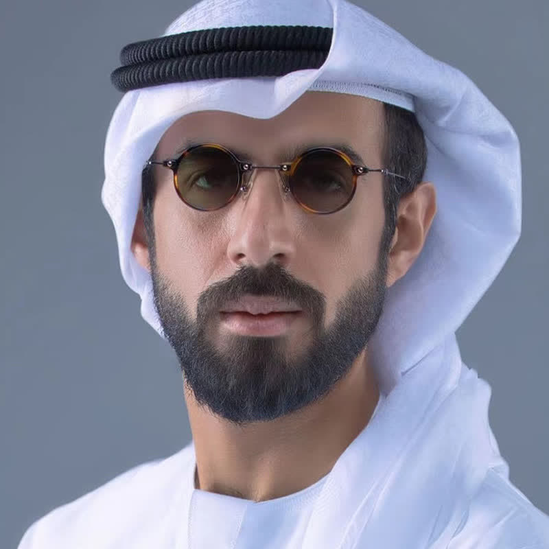 Spykay™ SG60899 Retro Punk Small Round Frame Classic Sunglasses