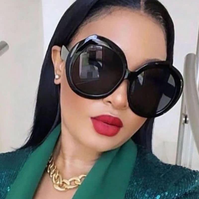 Spykay™ SG60881 Round Frame Hipster Oversized Sunglasses