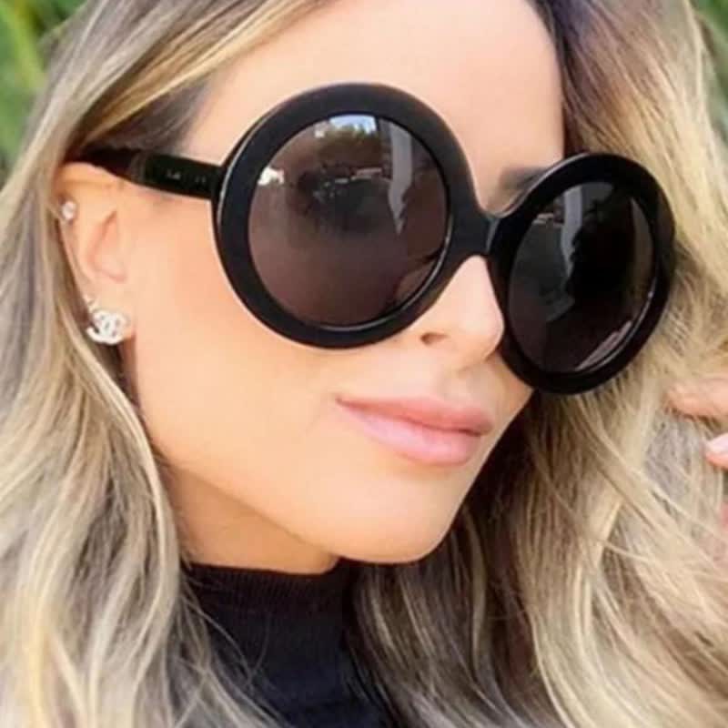 Spykay™ SG60881 Round Frame Hipster Oversized Sunglasses