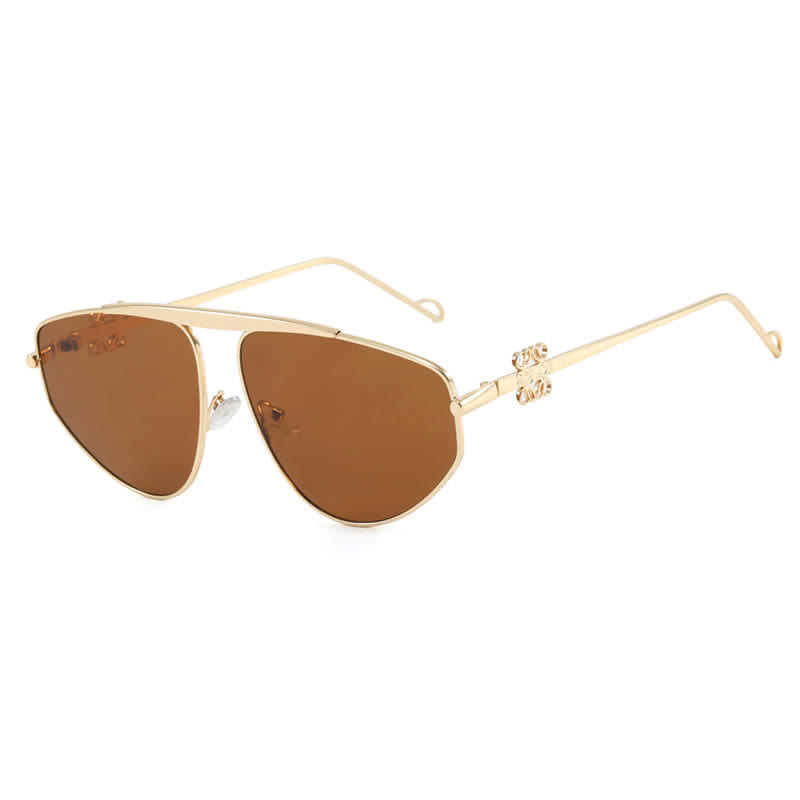 Spykay™ SG60906 Hollow-out Irregular Aviator Sunglasses - image 12