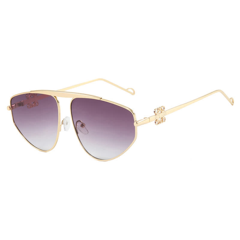 Spykay™ SG60906 Hollow-out Irregular Aviator Sunglasses - image 9