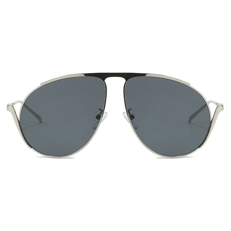 Spykay™ SG60914 Hipster Metal Temples Aviator Sunglasses